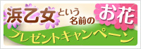浜乙女という名前のお花プレゼントキャンペーン