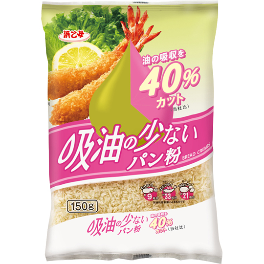 吸油の少ないパン粉　150g