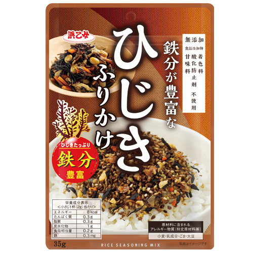 鉄分が豊富なひじきふりかけ
