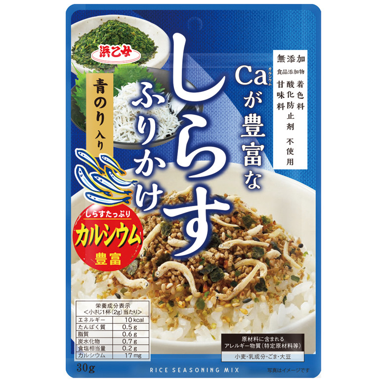 Caが豊富なしらすふりかけ