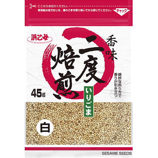 香味二度焙煎　白いりごま　45g