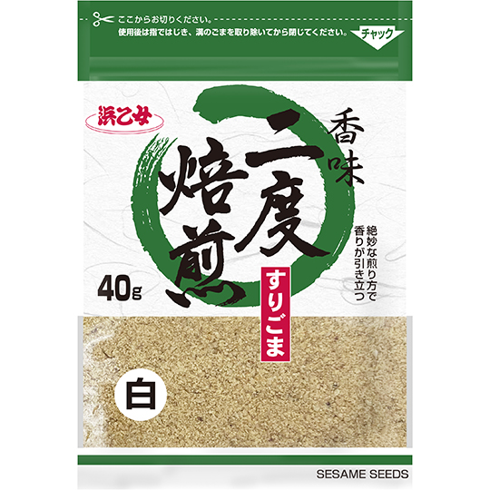 香味二度焙煎　白すりごま　40g