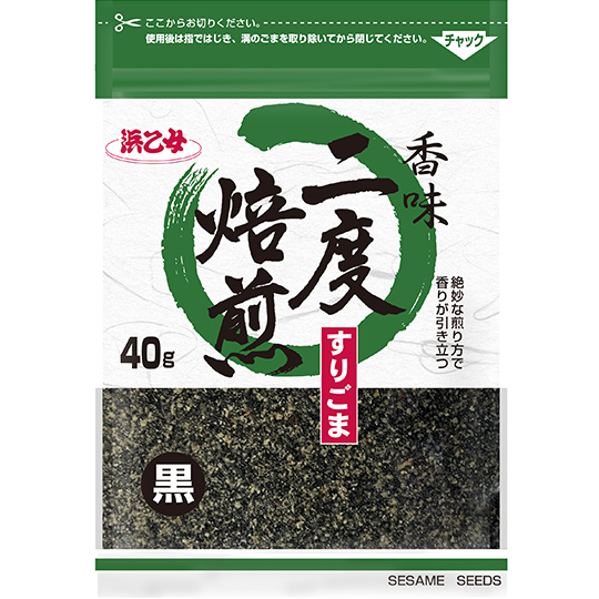 香味二度焙煎　黒すりごま　40g