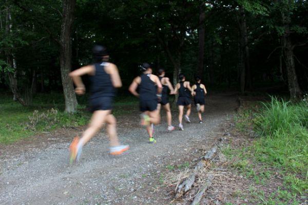 あっという間に走りすぎて行く選手たちに圧倒されました