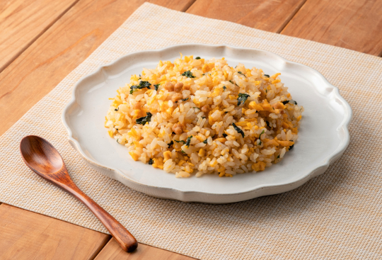 青じそ香る 鶏そぼろ風炒飯