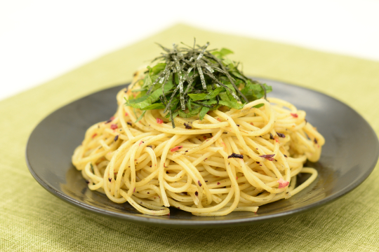 うめこんぶ香る和風パスタ