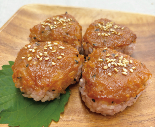 焼き味噌雑穀おにぎり